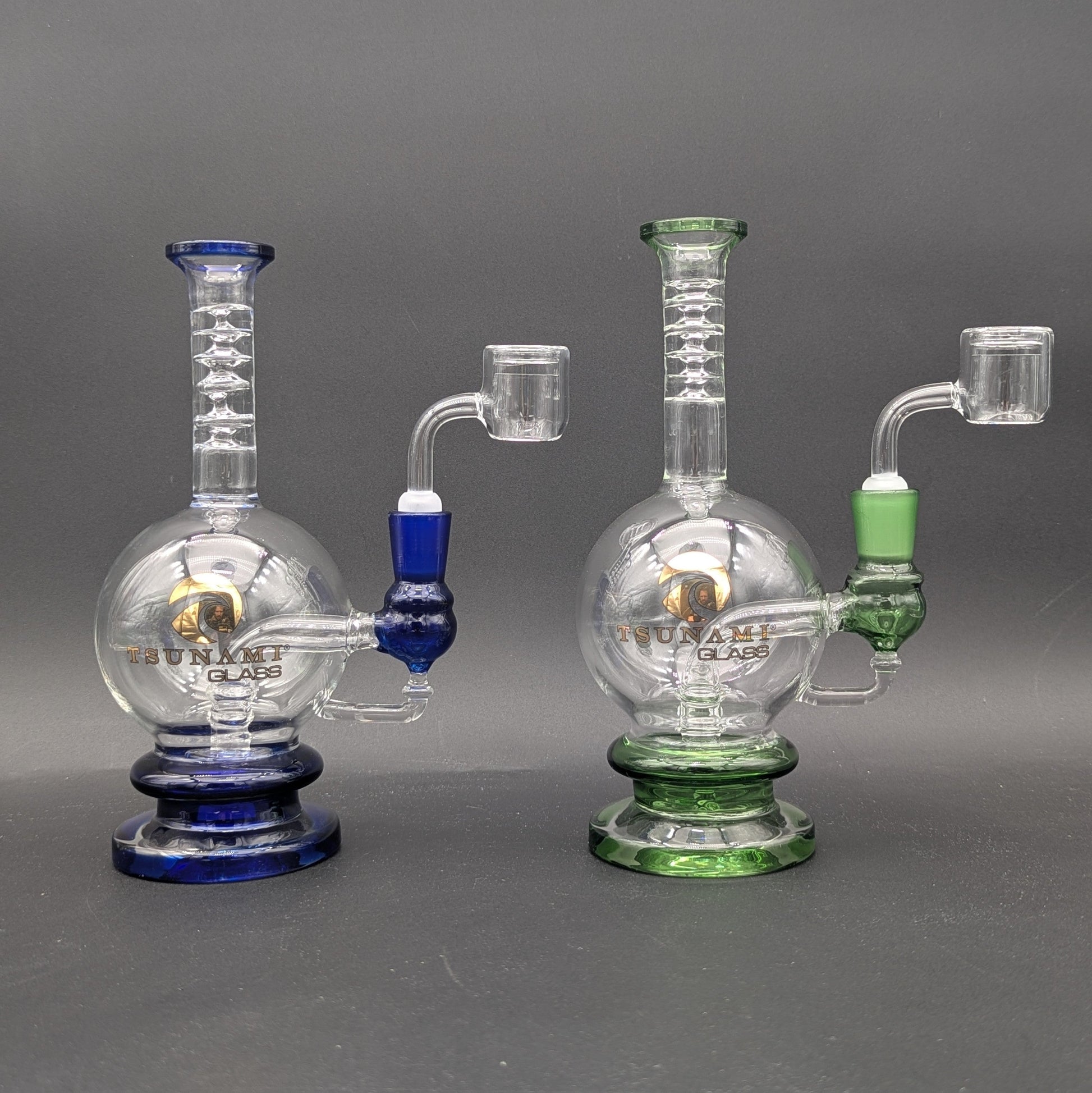 Tsunami Concentrate Rig Shower Head 8″-Meech Madness Smoke Shop