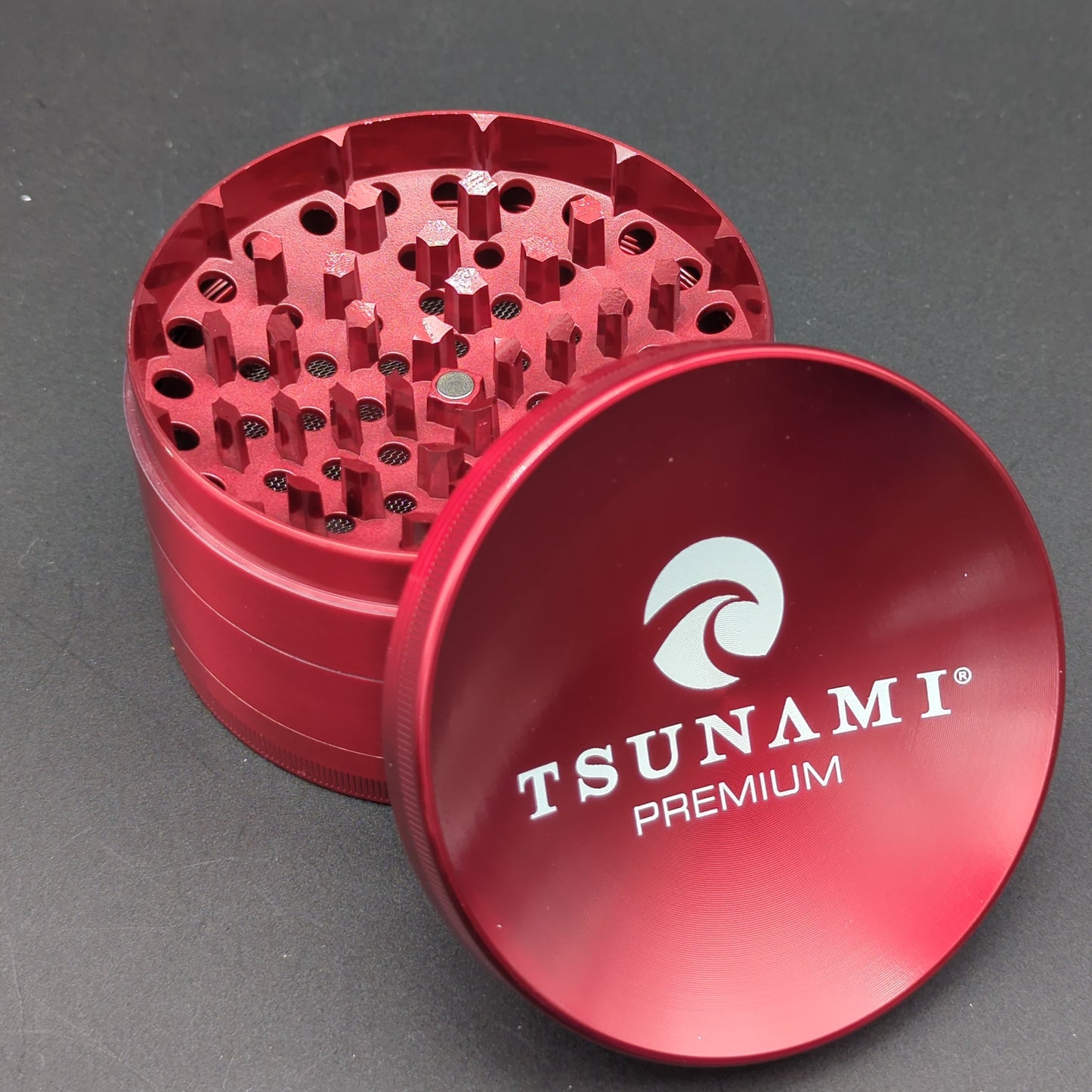 Tsunami Dry Herb Grinder 4 Piece 100mm (XL)