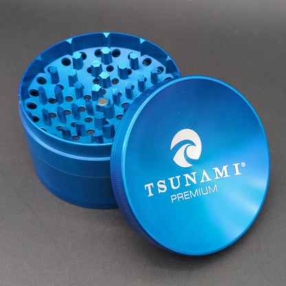 Tsunami Dry Herb Grinder 4 Piece 100mm (XL)-Avernic Smoke Shop
