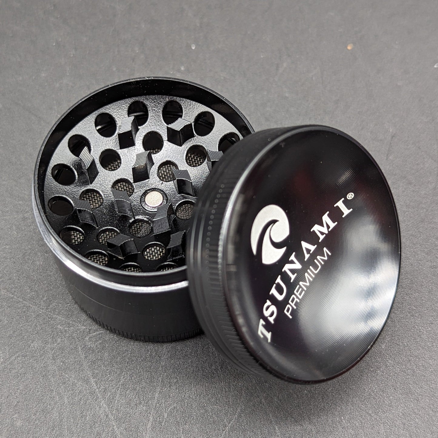 Tsunami Dry Herb Grinder 4 Piece 50mm-Avernic Smoke Shop
