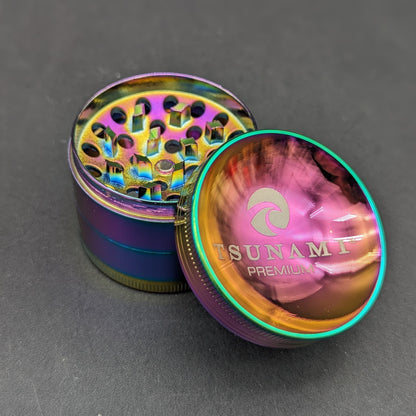 Tsunami Dry Herb Grinder 4 Piece 50mm-Avernic Smoke Shop