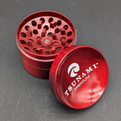 Tsunami Dry Herb Grinder 4 Piece 50mm-Avernic Smoke Shop
