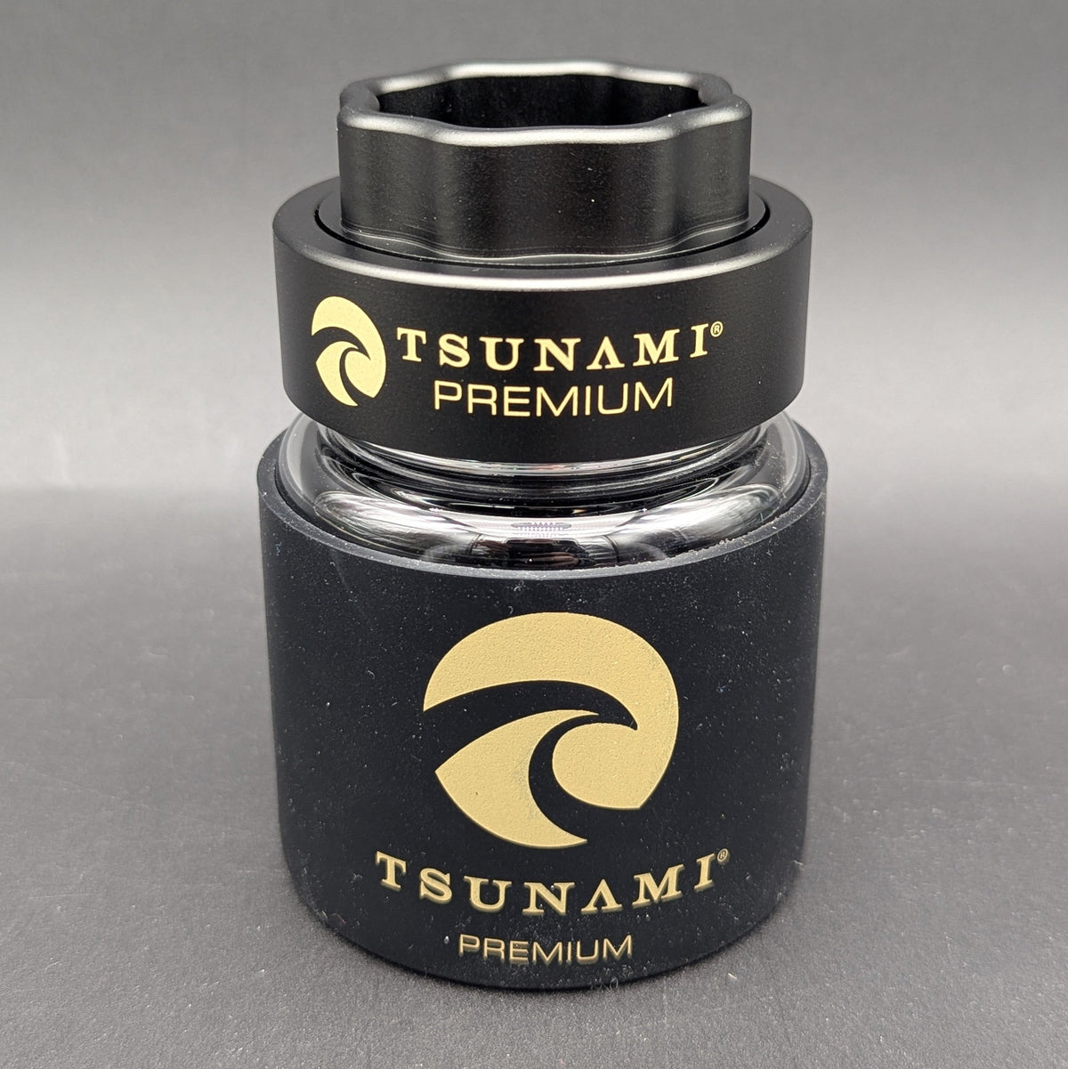 Tsunami Dry Herb Grinder + Jar-Meech Madness Smoke Shop