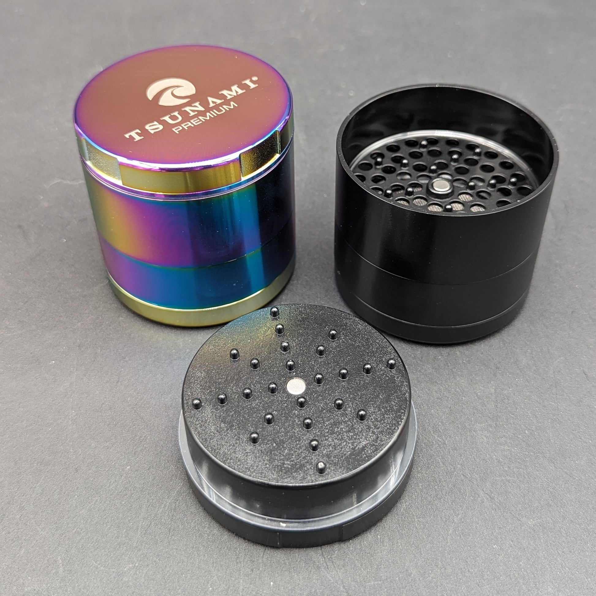 Tsunami Micro Teeth Grinder 4 Piece-Avernic Smoke Shop