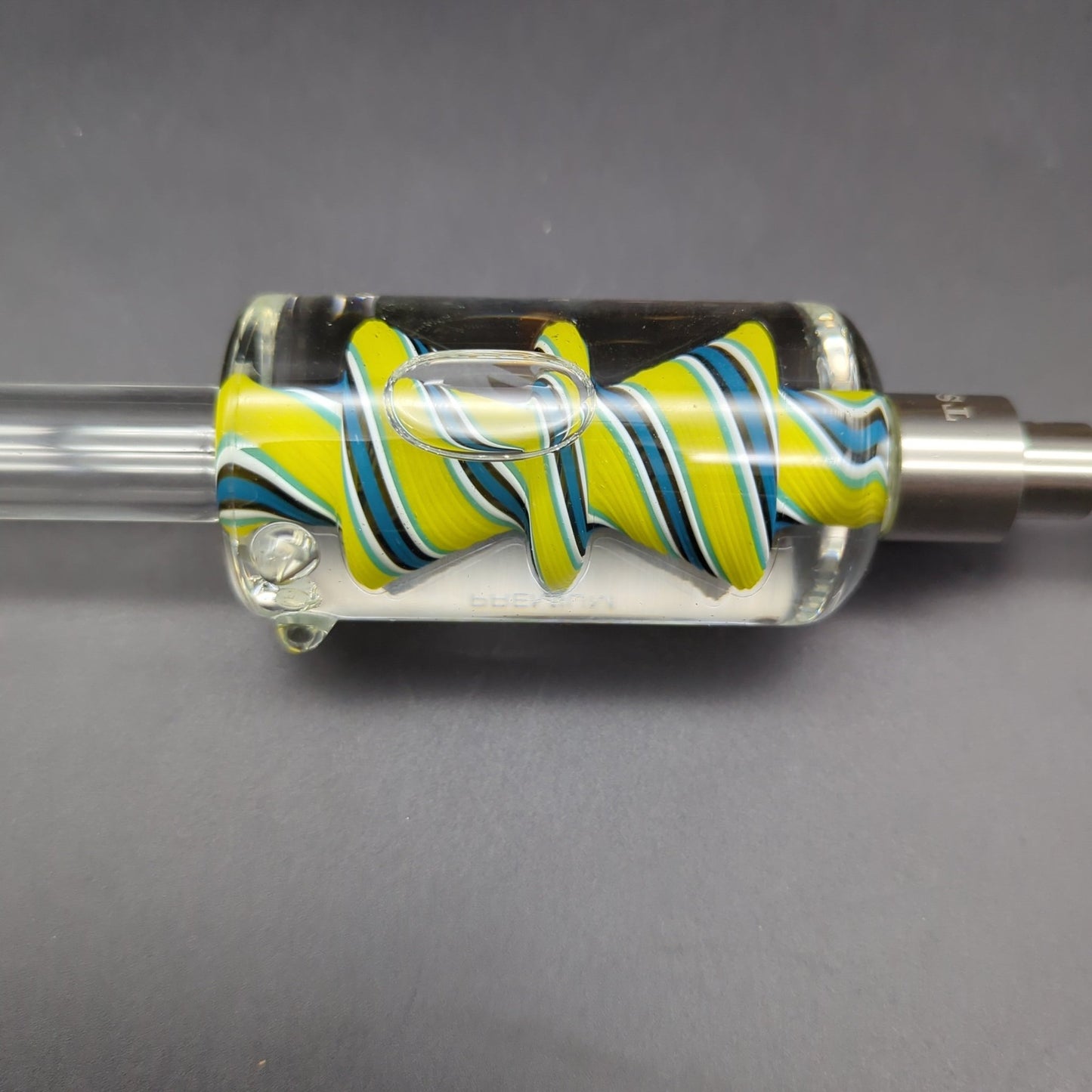 Tsunami Nectar Collector Hourglass w/ Freezable Glycerin - Meech Madness Smoke Shop