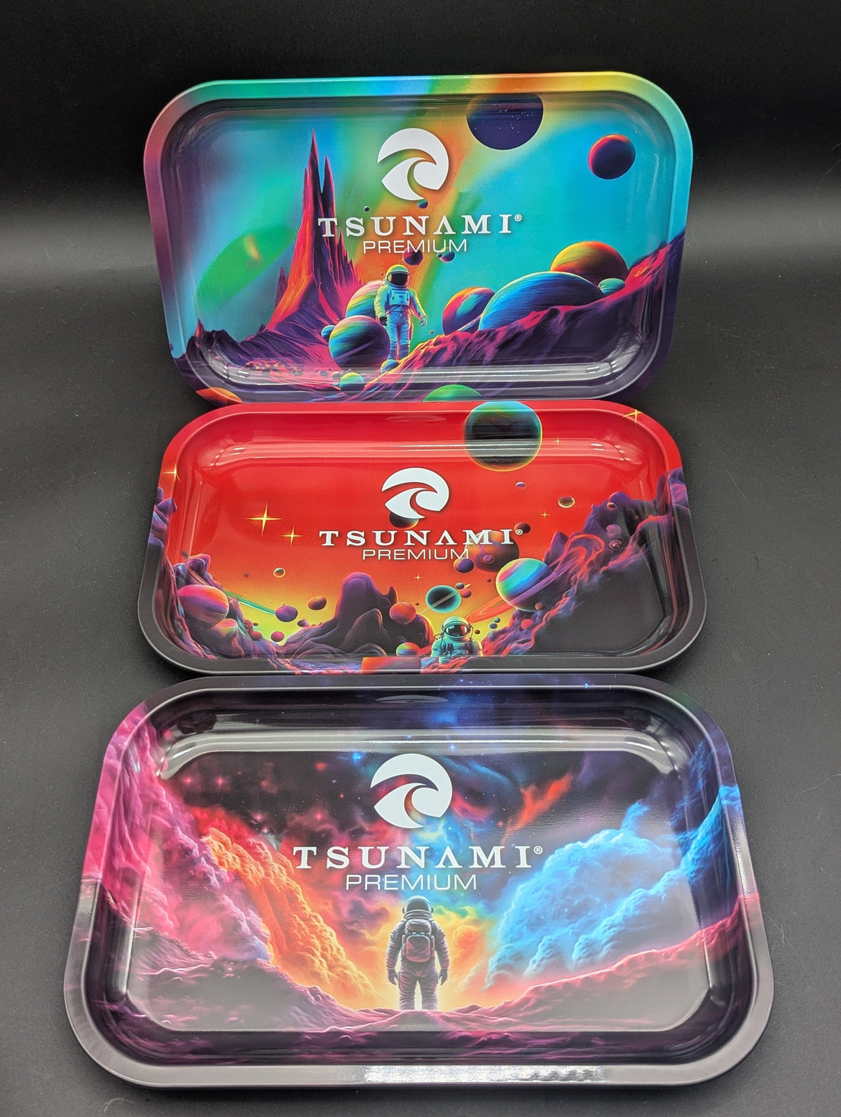 Tsunami Premium Astronaut Rolling Tray-Meech Madness Smoke Shop