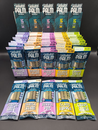 Twisted Palm Mini Leaf Rolls - Meech Madness Smoke Shop