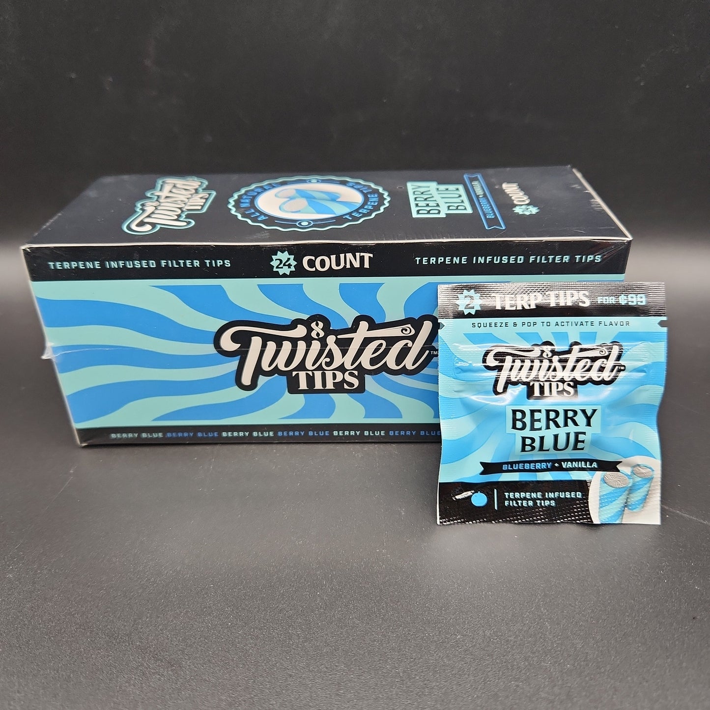 Twisted Tips - Flavored Filters - Box of 24 - Avernic Smoke Shop