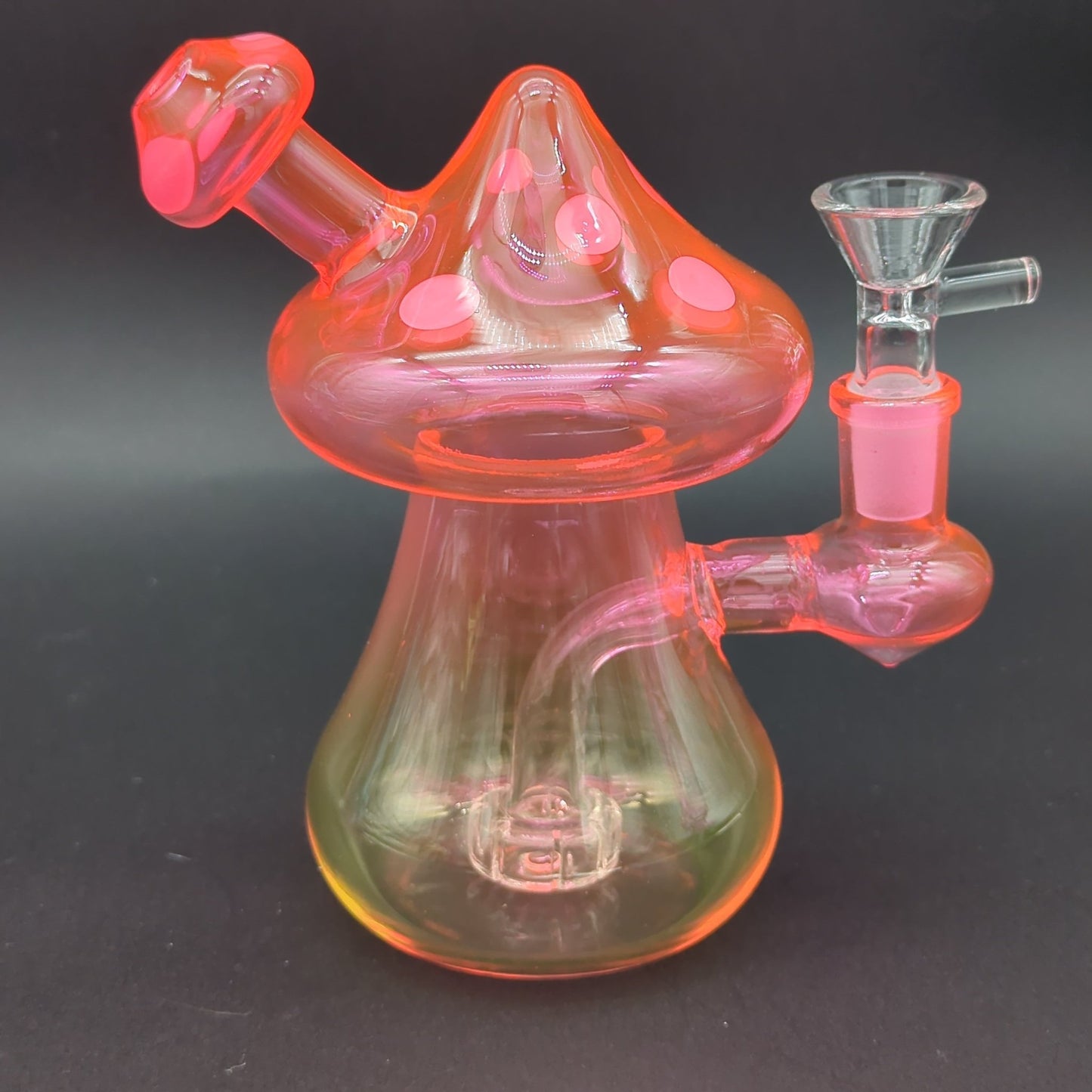Two Tone Mushroom Bongs w/ Showerhead Perc - Meech Madness Smoke Shop
