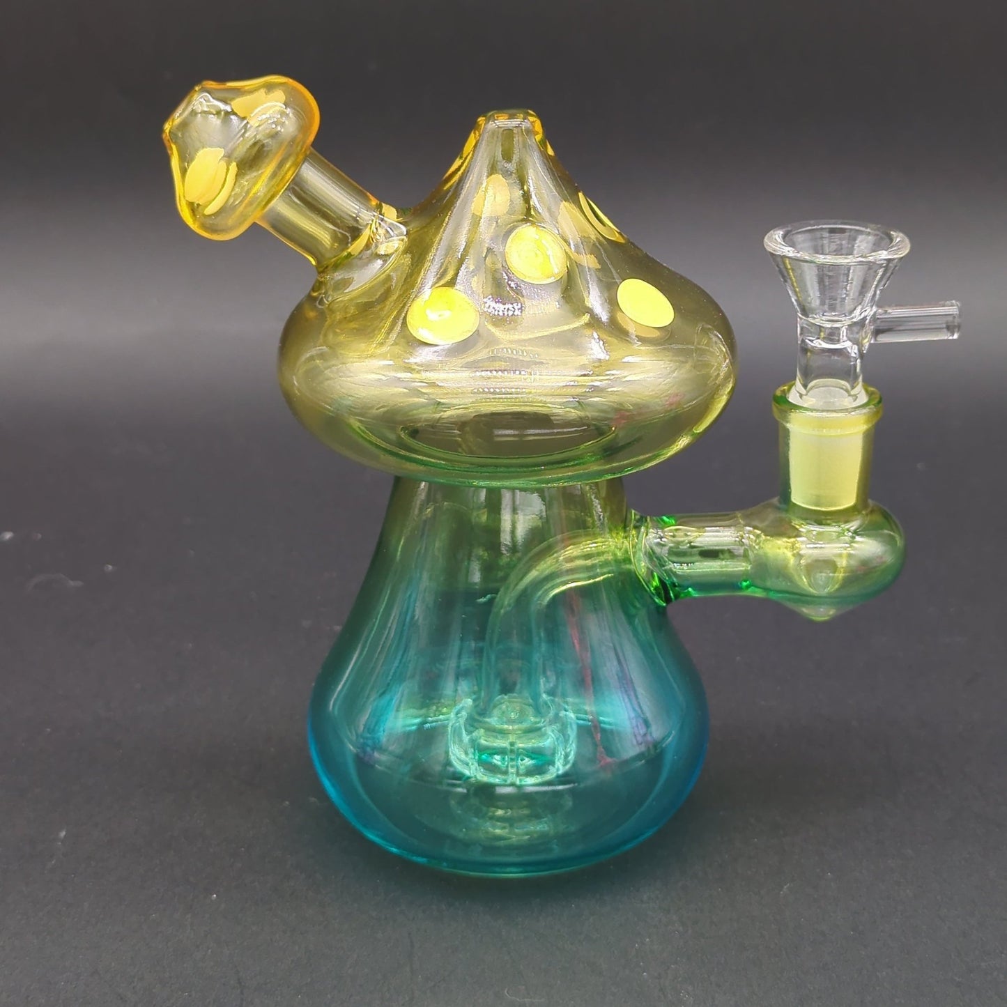 Two Tone Mushroom Bongs w/ Showerhead Perc - Meech Madness Smoke Shop