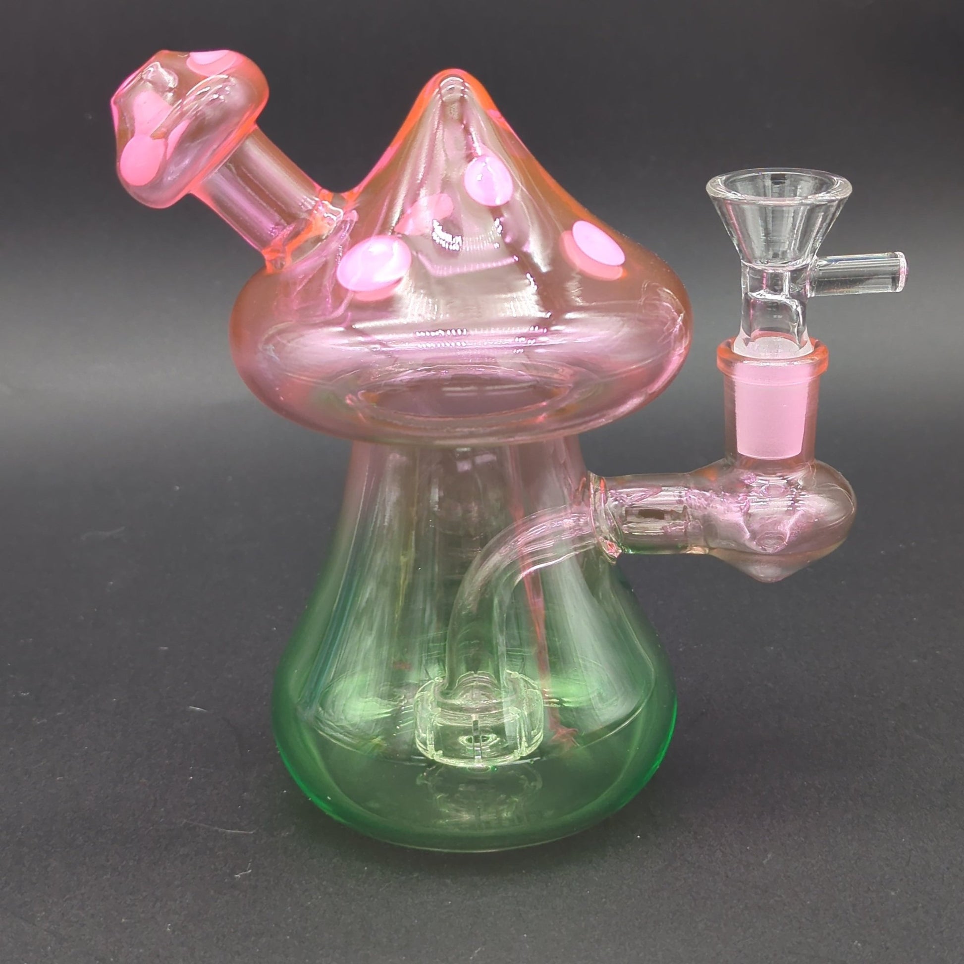 Two Tone Mushroom Bongs w/ Showerhead Perc - Meech Madness Smoke Shop