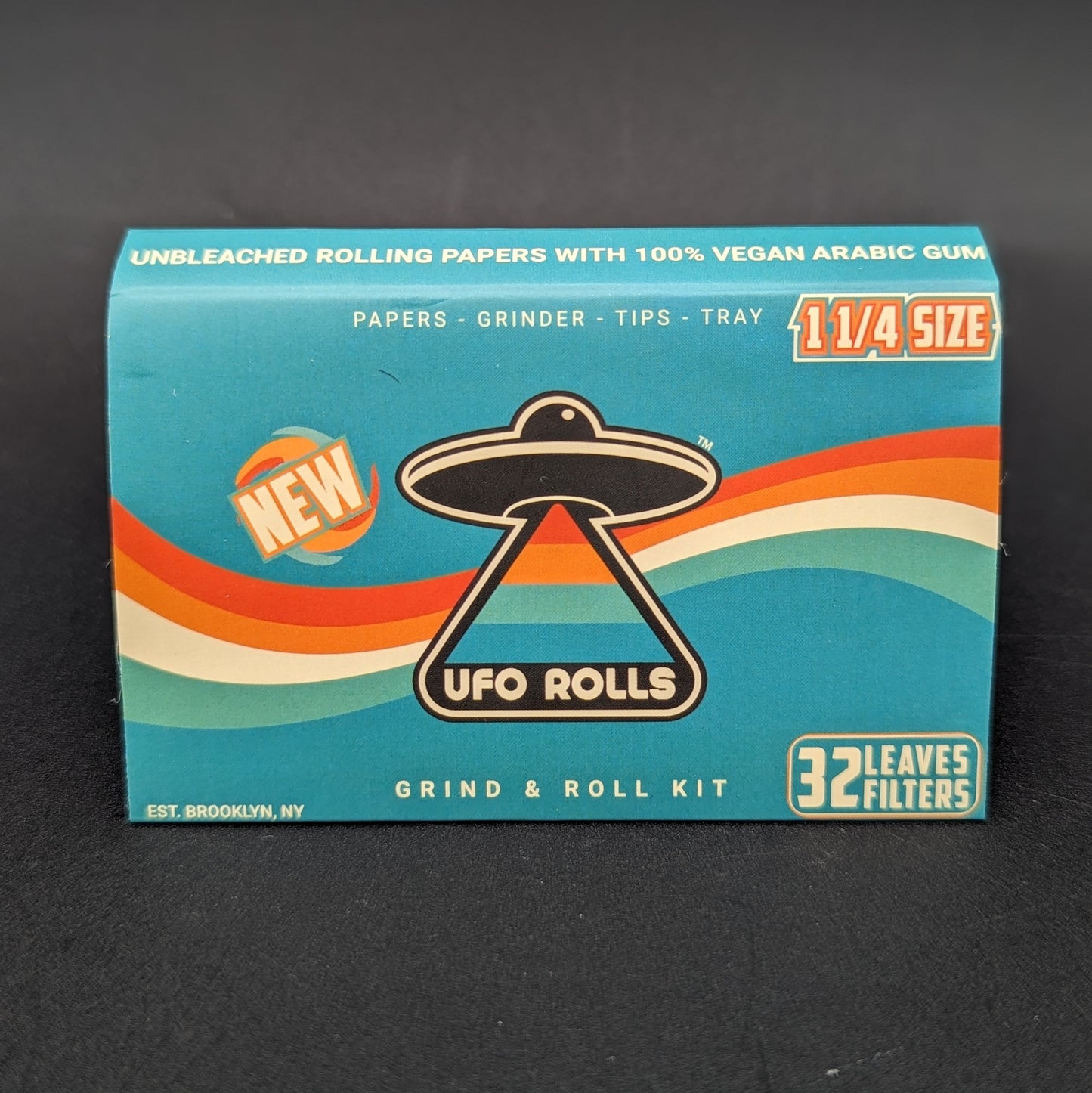 UFO Rolls - 1 1/4 Rolling Paper Kits w/ Grind Pad-Avernic Smoke Shop