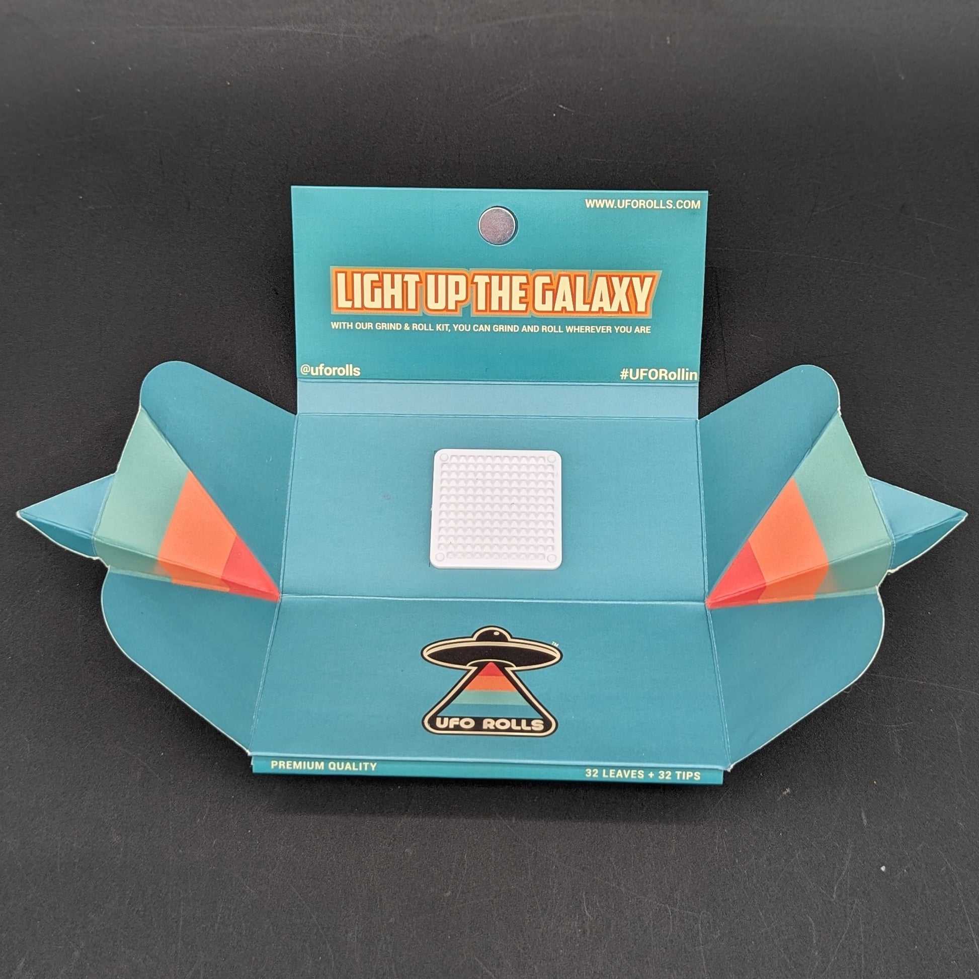 UFO Rolls - King Size Rolling Paper Kits w/ Grind Pad-Avernic Smoke Shop