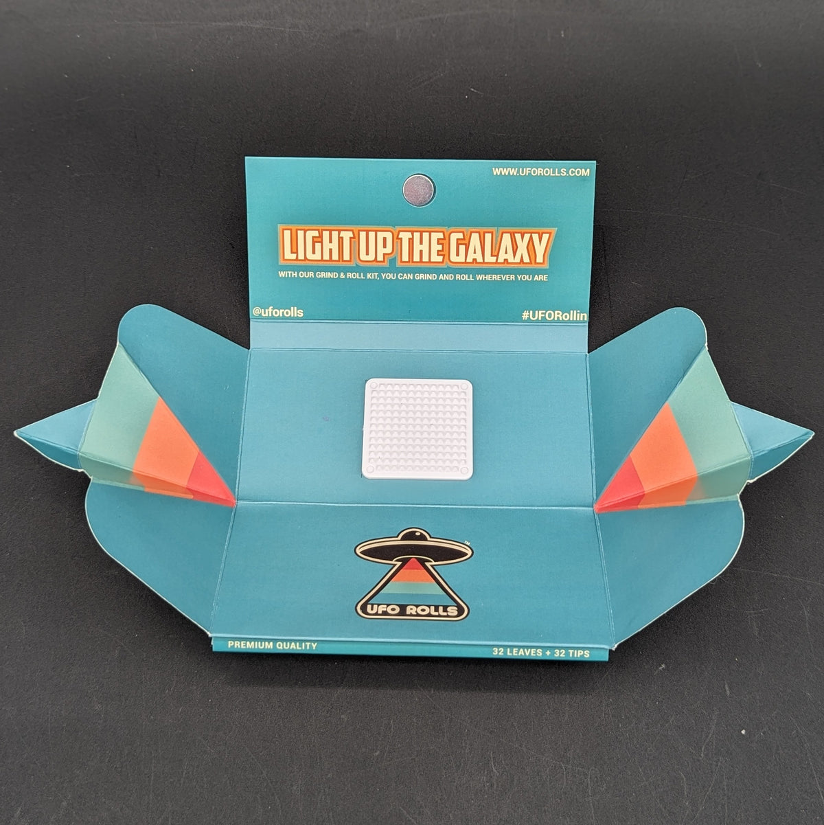 UFO Rolls - King Size Rolling Paper Kits w/ Grind Pad-Meech Madness Smoke Shop