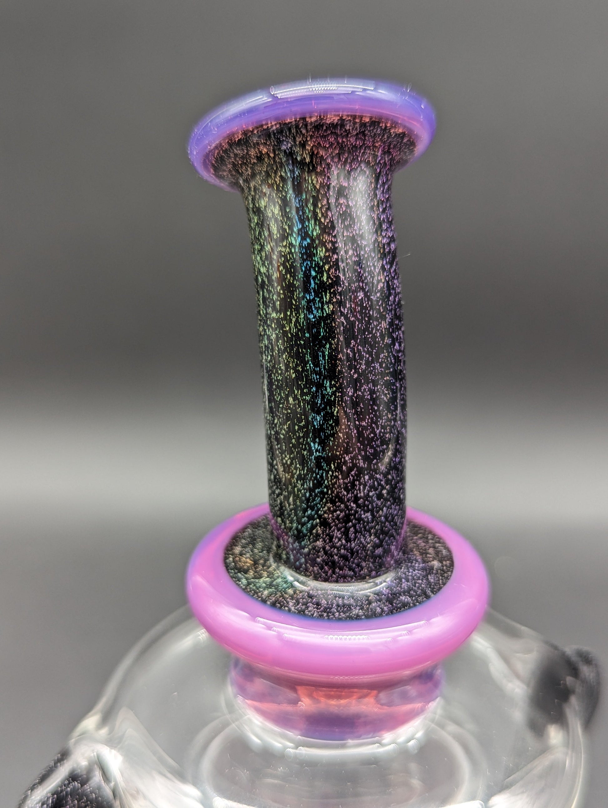 Uzzi Glass Dichro Donut Recycler Bong - Meech Madness Smoke Shop