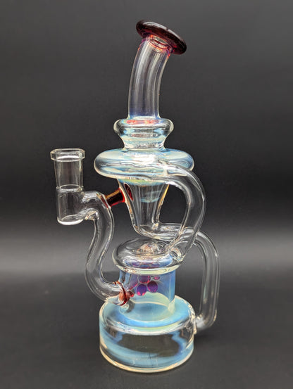 Uzzi Glass Floating Recycler Dab Rig-Meech Madness Smoke Shop