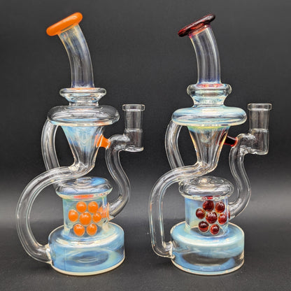 Uzzi Glass Floating Recycler Dab Rig-Meech Madness Smoke Shop