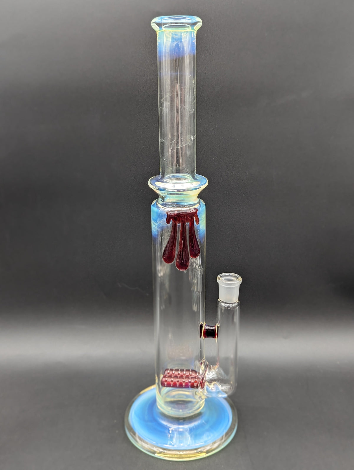 Uzzi Glass Fumed Dual Gridline Tube-Meech Madness Smoke Shop