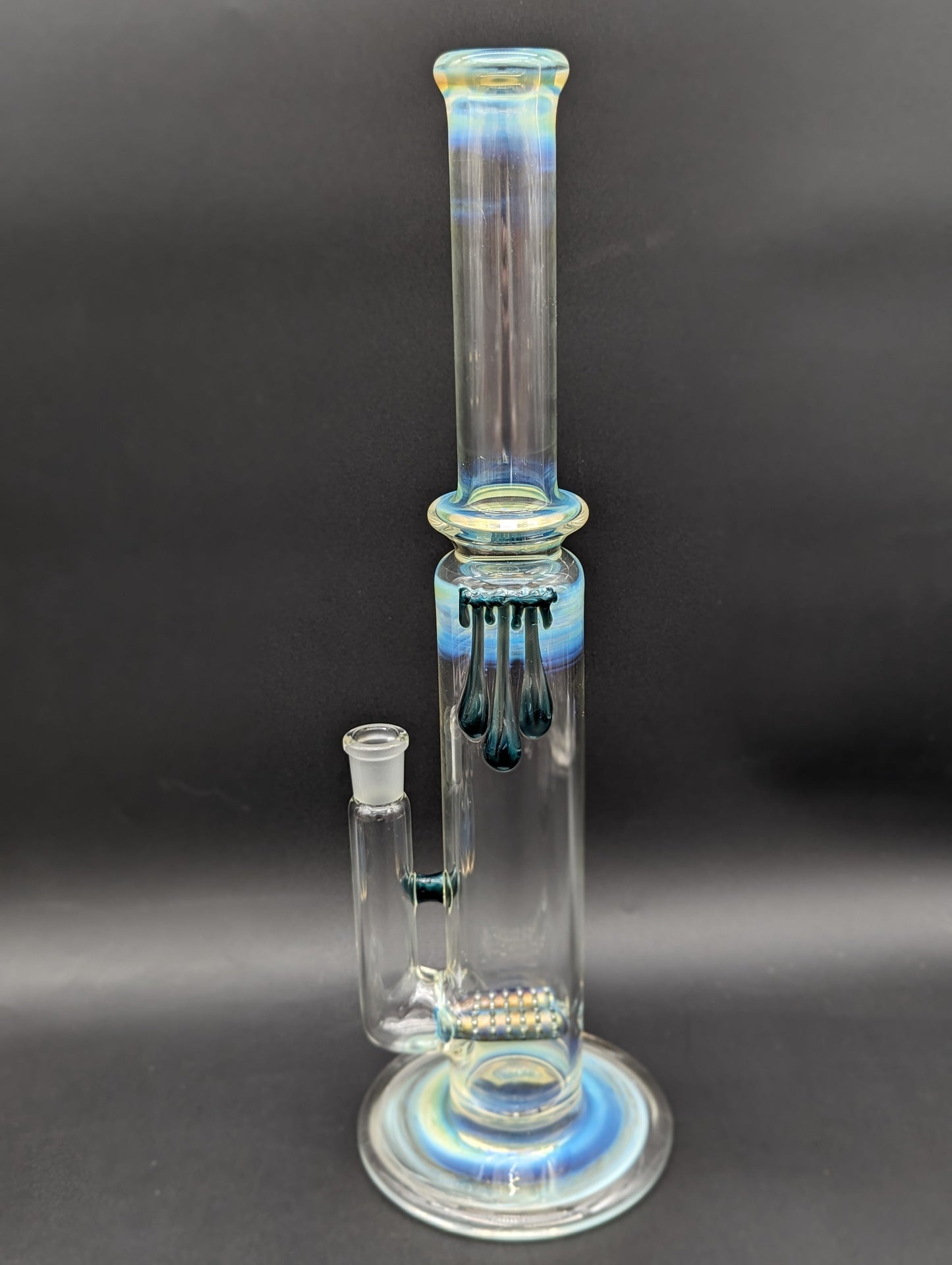 Uzzi Glass Fumed Dual Gridline Tube-Meech Madness Smoke Shop
