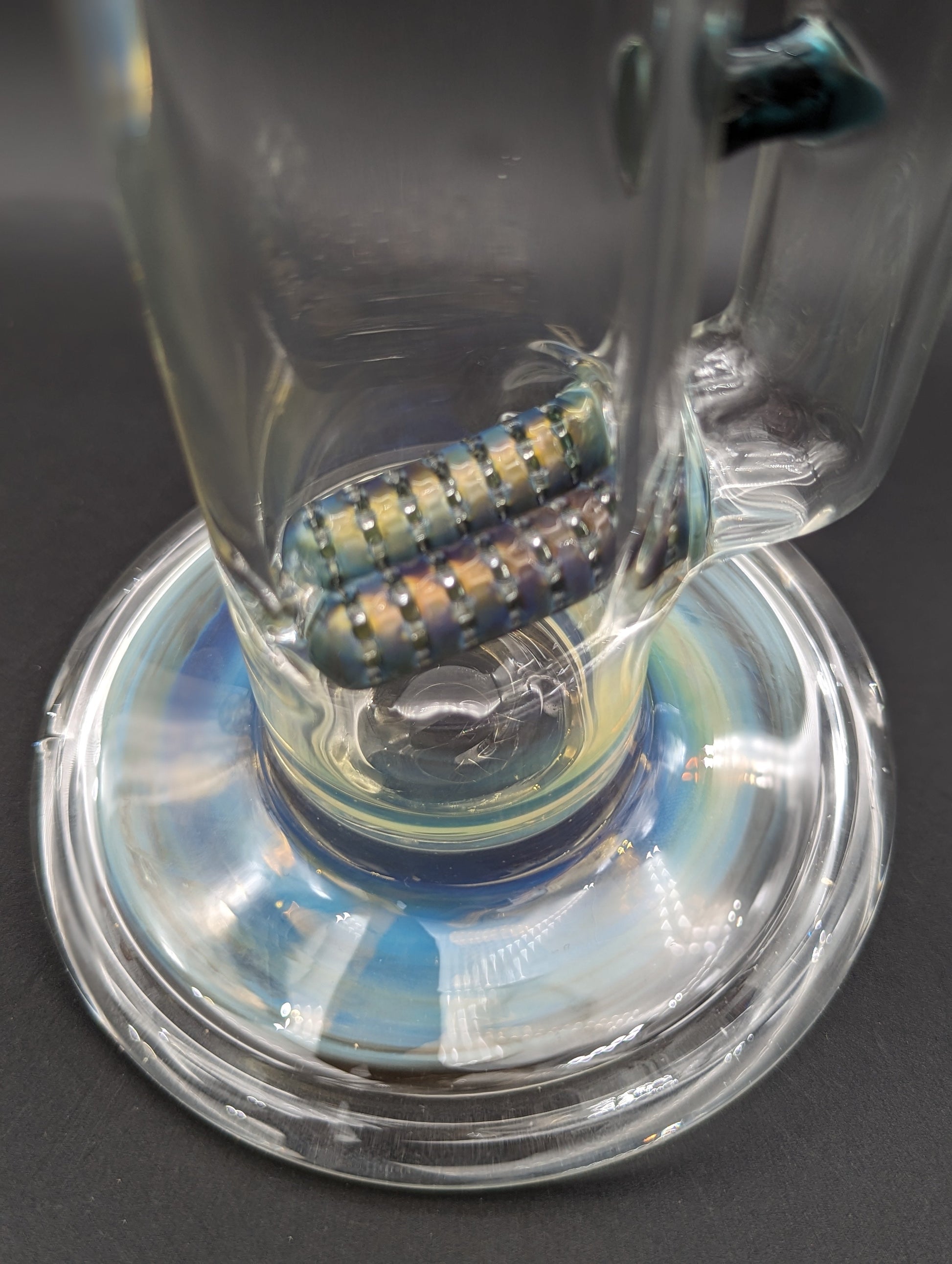 Uzzi Glass Fumed Dual Gridline Tube-Meech Madness Smoke Shop