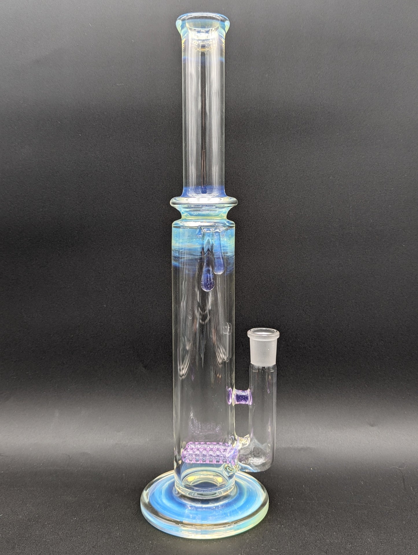 Uzzi Glass Fumed Dual Gridline Tube-Meech Madness Smoke Shop