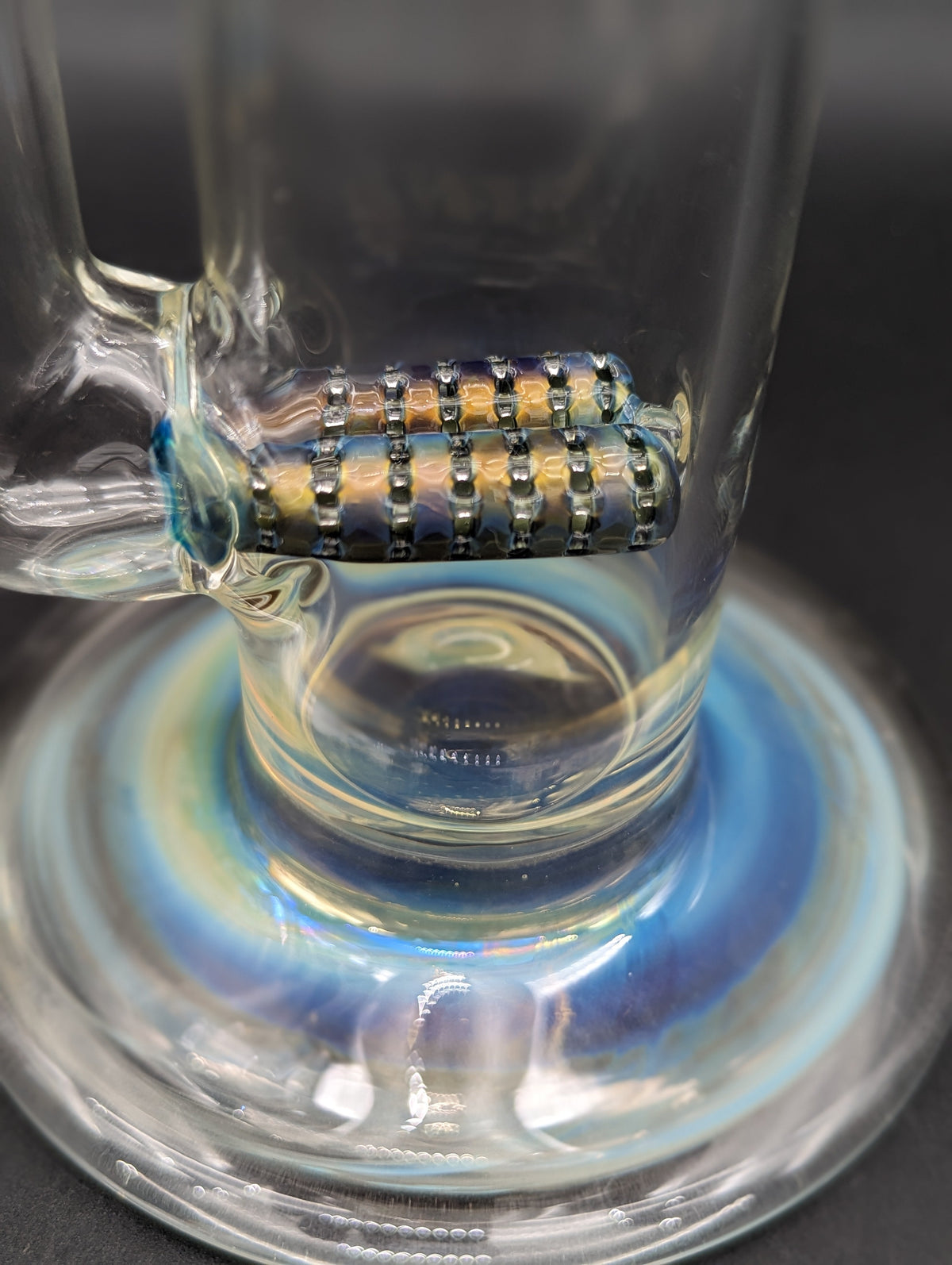 Uzzi Glass Fumed Dual Gridline Tube-Meech Madness Smoke Shop