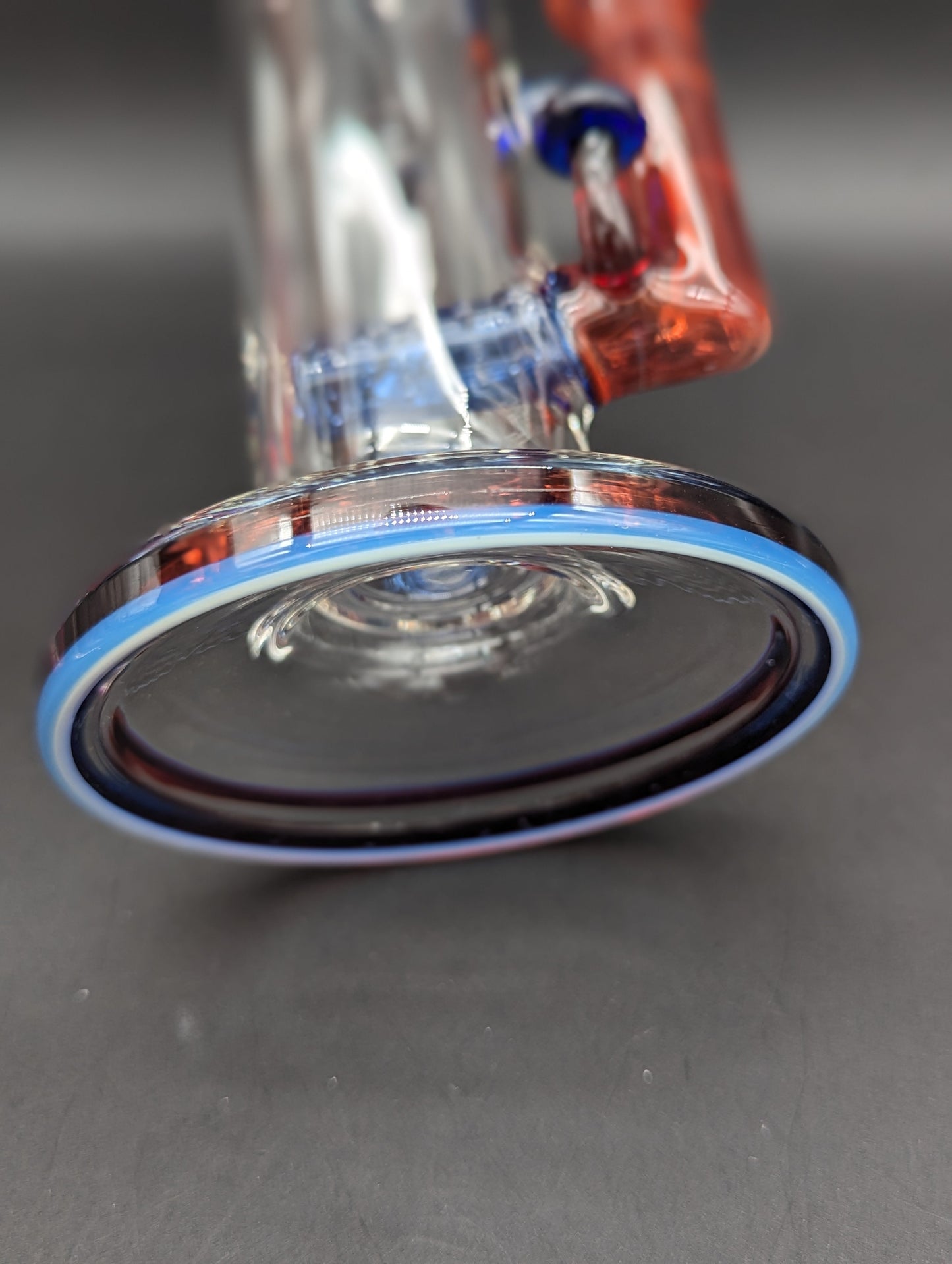 Uzzi Glass Gridded Mushroom Tube-Avernic Smoke Shop