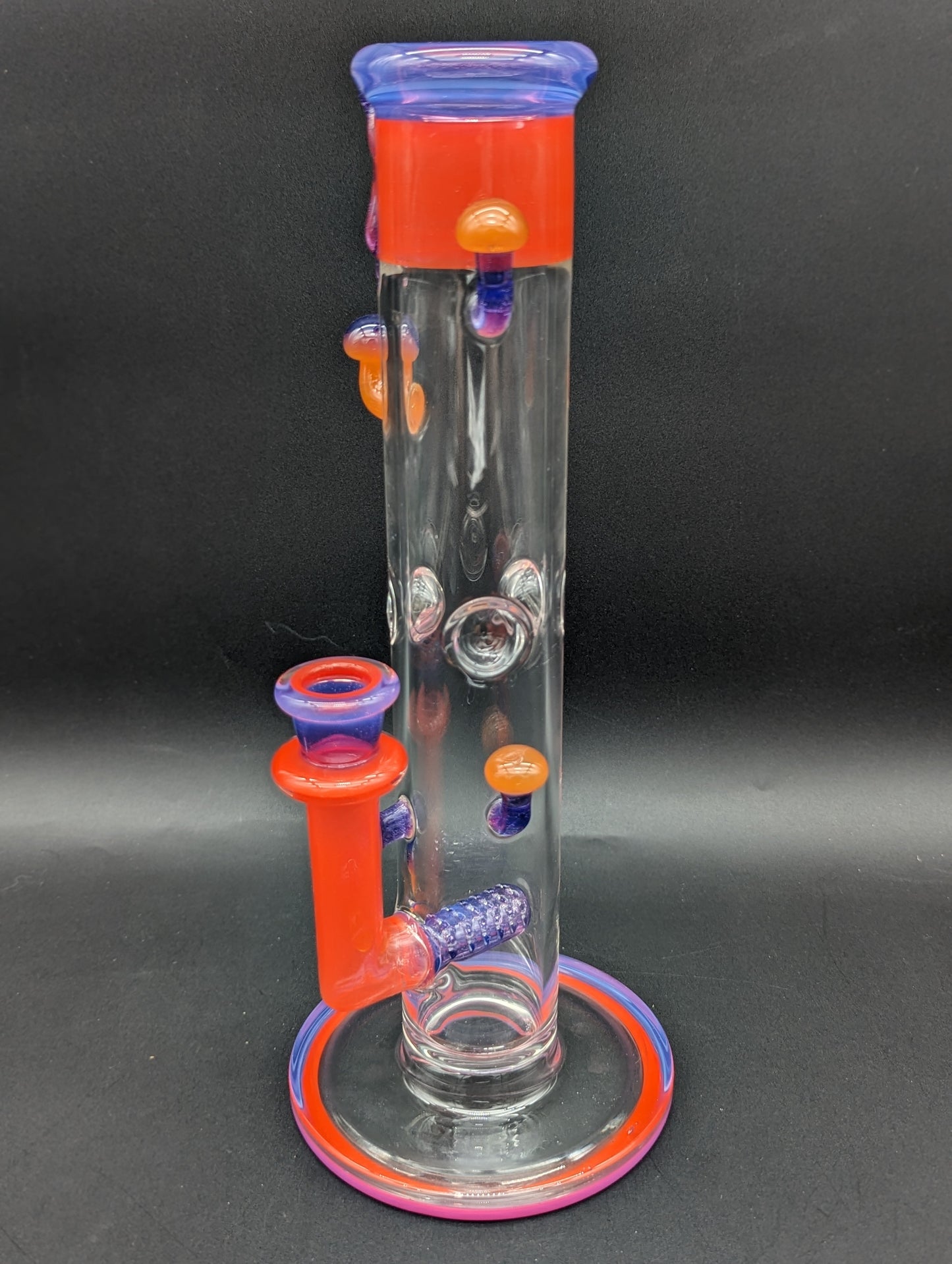 Uzzi Glass Gridded Mushroom Tube-Avernic Smoke Shop