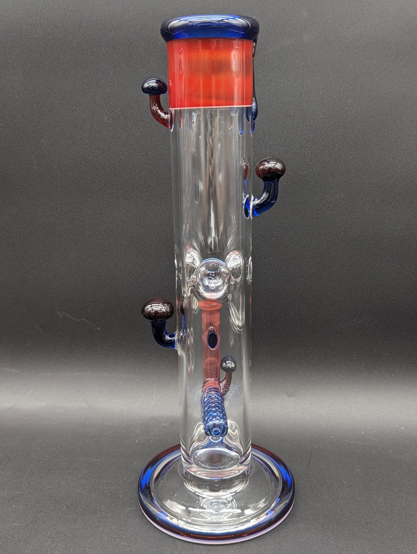 Uzzi Glass Gridded Mushroom Tube-Avernic Smoke Shop