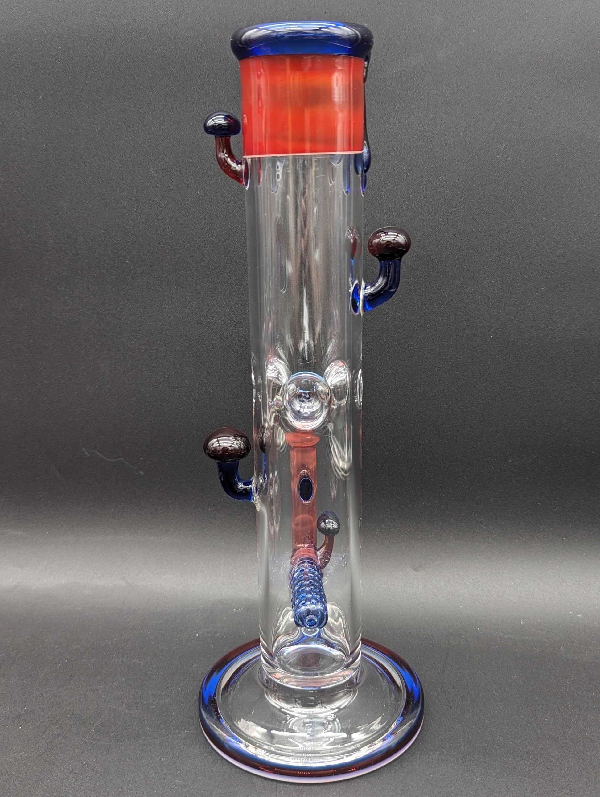 Uzzi Glass Gridded Mushroom Tube-Avernic Smoke Shop