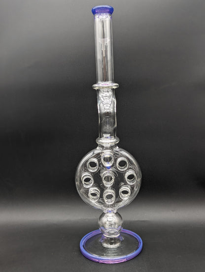 Uzzi Glass Swiss Perc Bong - Front Feeder-Meech Madness Smoke Shop