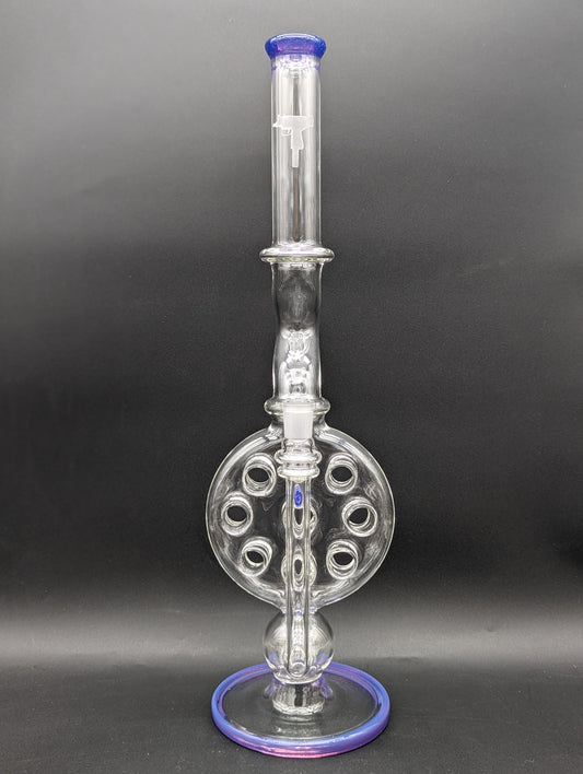 Uzzi Glass Swiss Perc Bong - Front Feeder-Meech Madness Smoke Shop