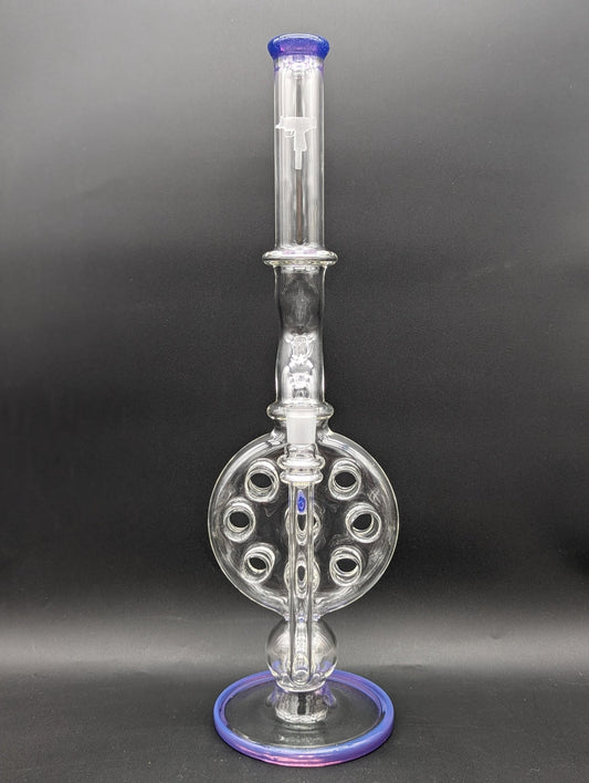 Uzzi Glass Swiss Perc Bong - Front Feeder - Meech Madness Smoke Shop