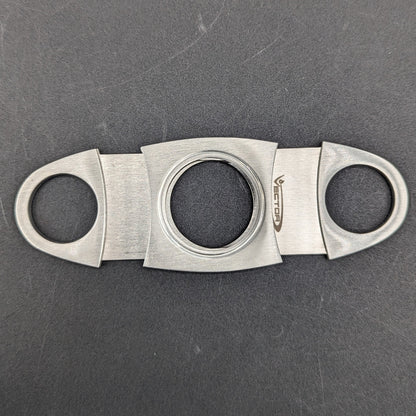 Vector Double Blade Metal Cigar Cutter-Avernic Smoke Shop