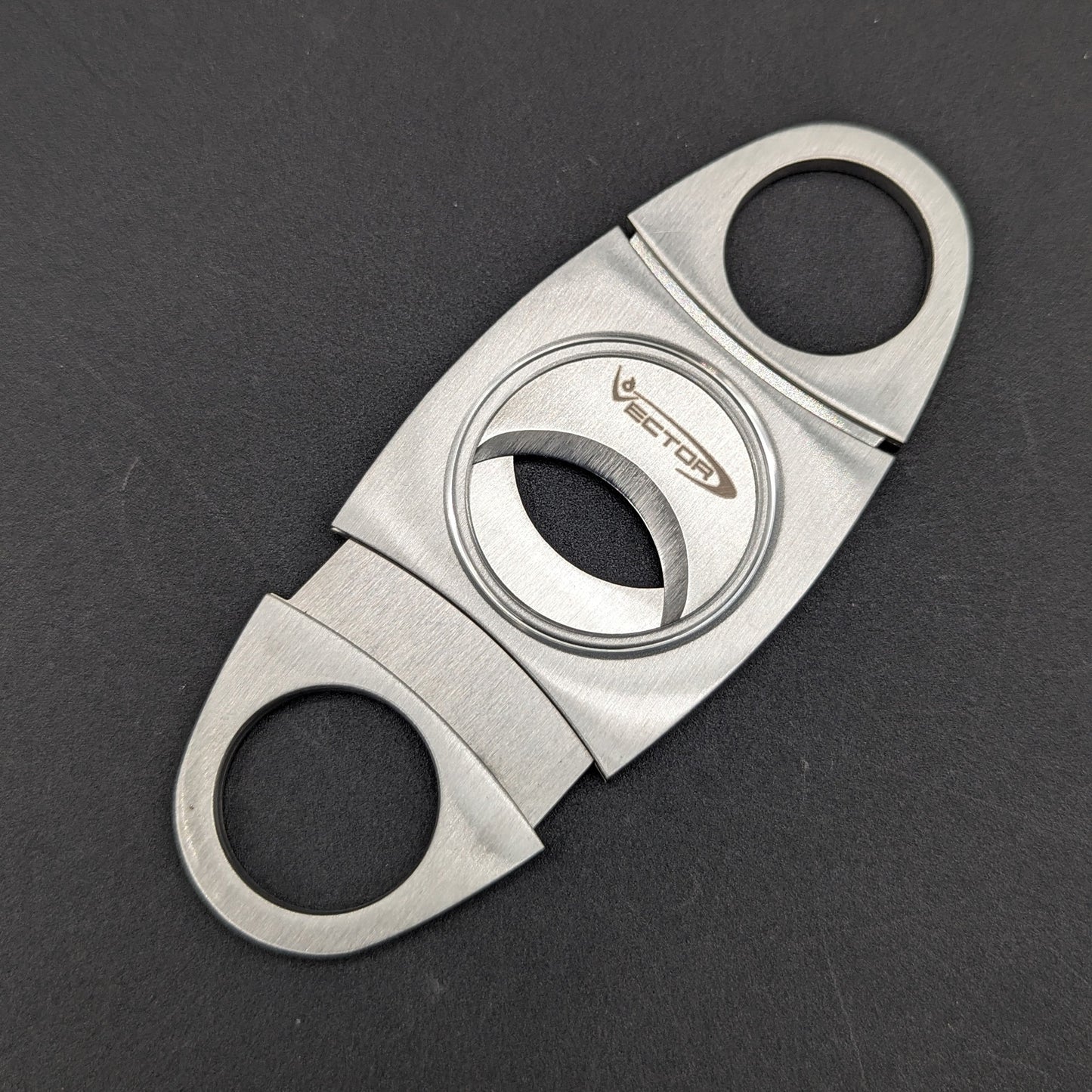 Vector Double Blade Metal Cigar Cutter-Avernic Smoke Shop
