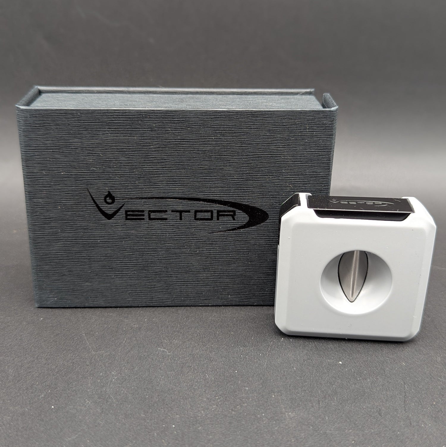 Vector V-Cube Metal Cigar V-Cutter-Avernic Smoke Shop