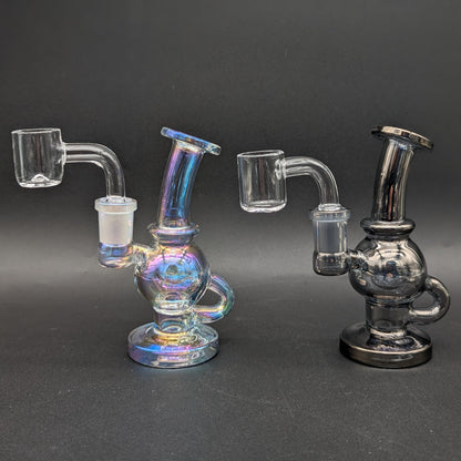 Visible Spectrum Electroplated Glass Ball Rig | 4.75"