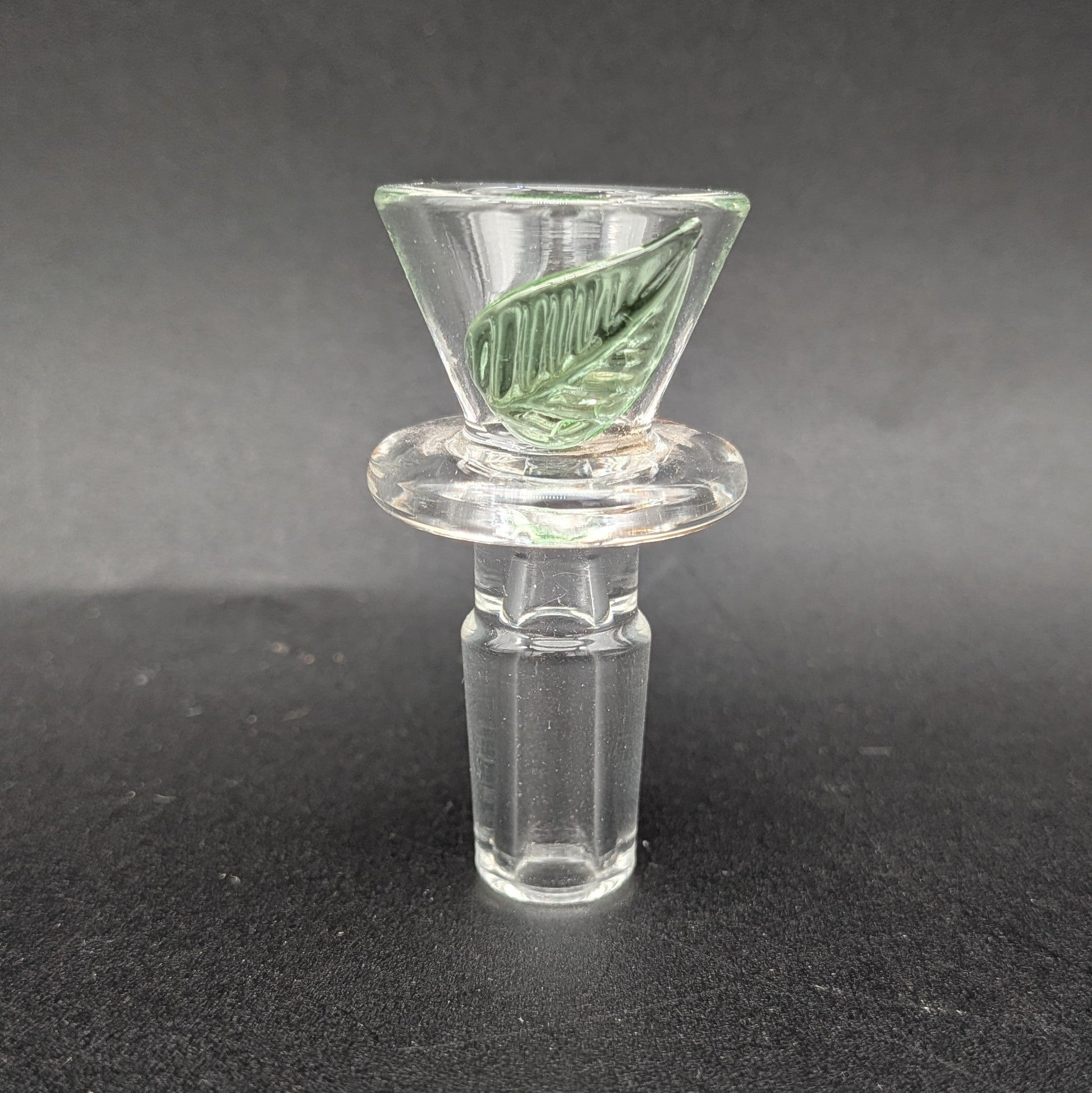 Vitae Glass 14mm Leaf Bowl-Avernic Smoke Shop