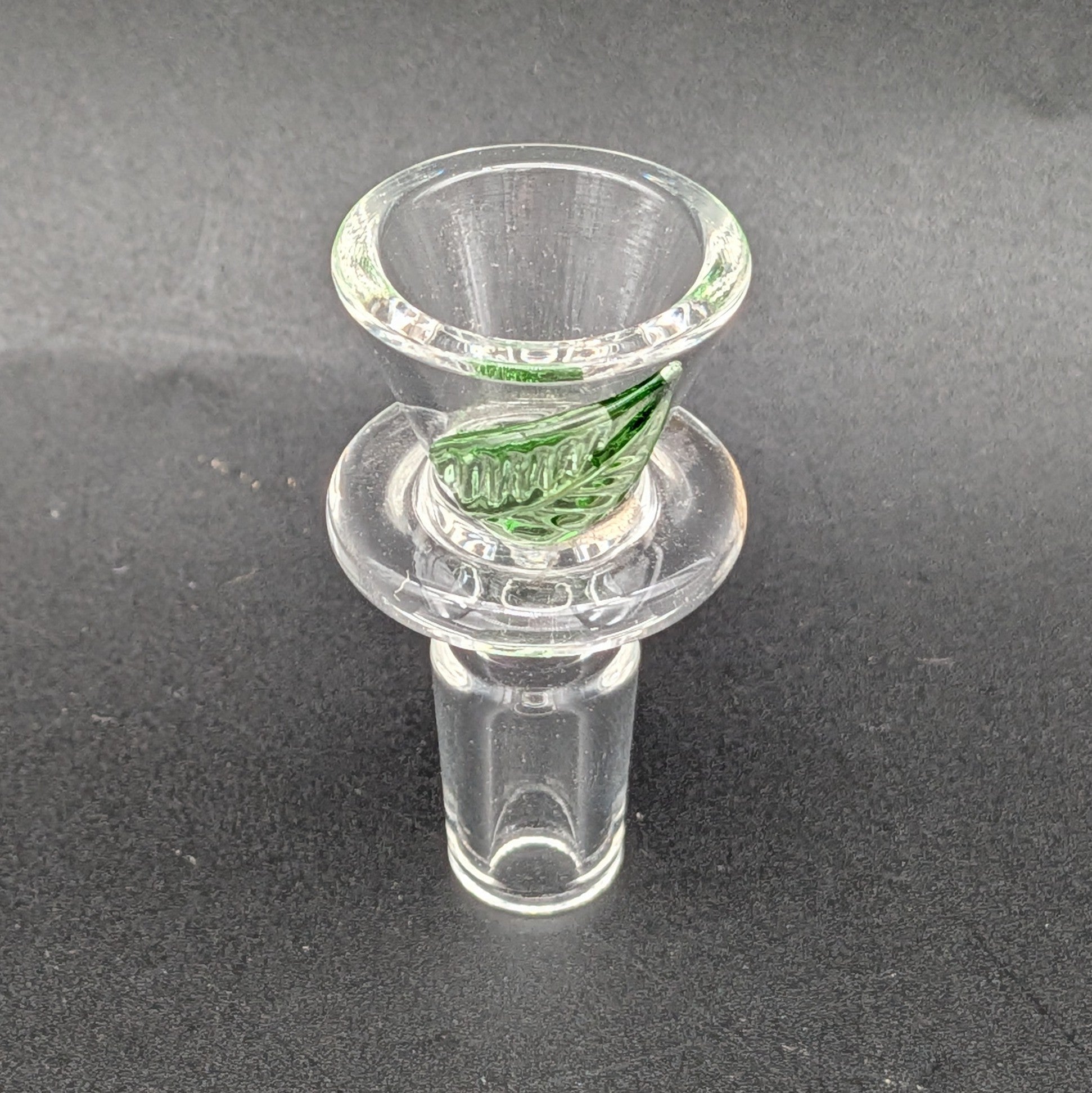 Vitae Glass 14mm Leaf Bowl-Avernic Smoke Shop
