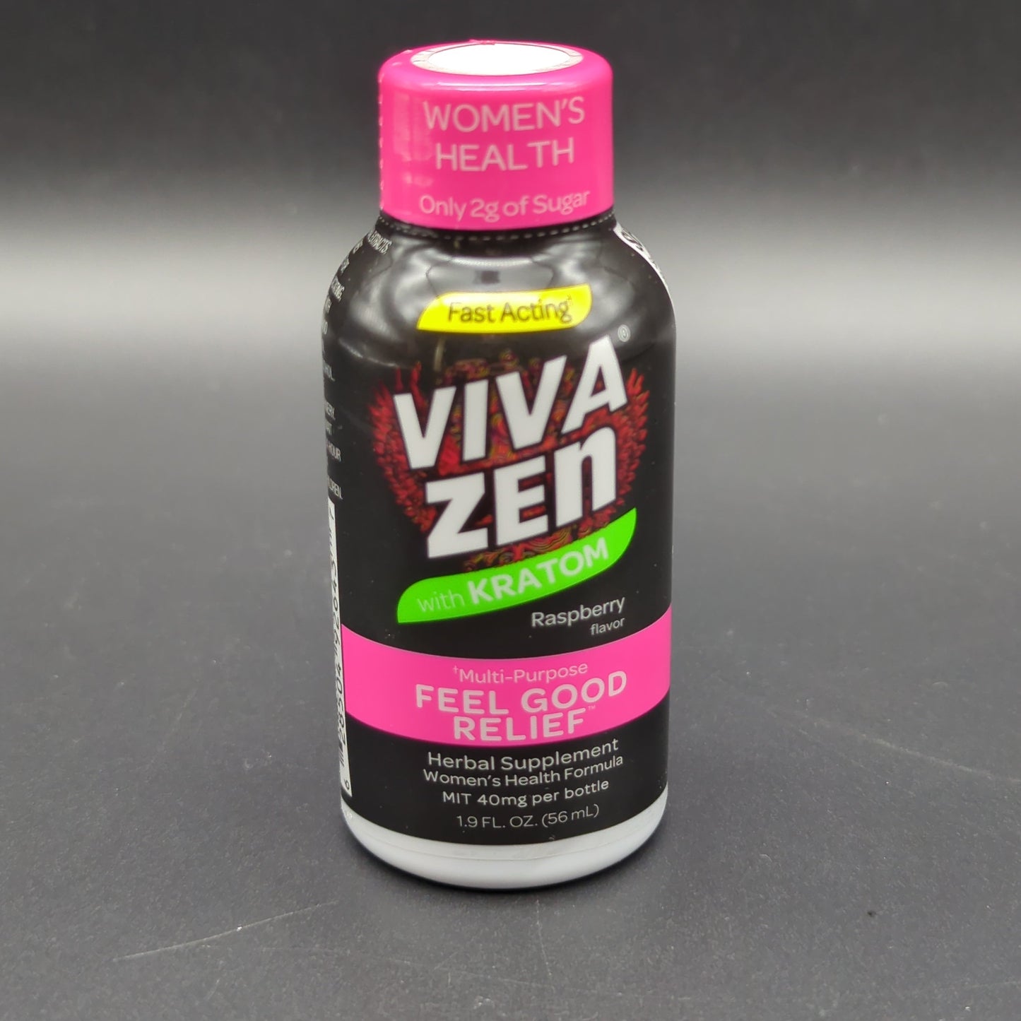 Viva Zen Raspberry Kratom Shot-Meech Madness Smoke Shop