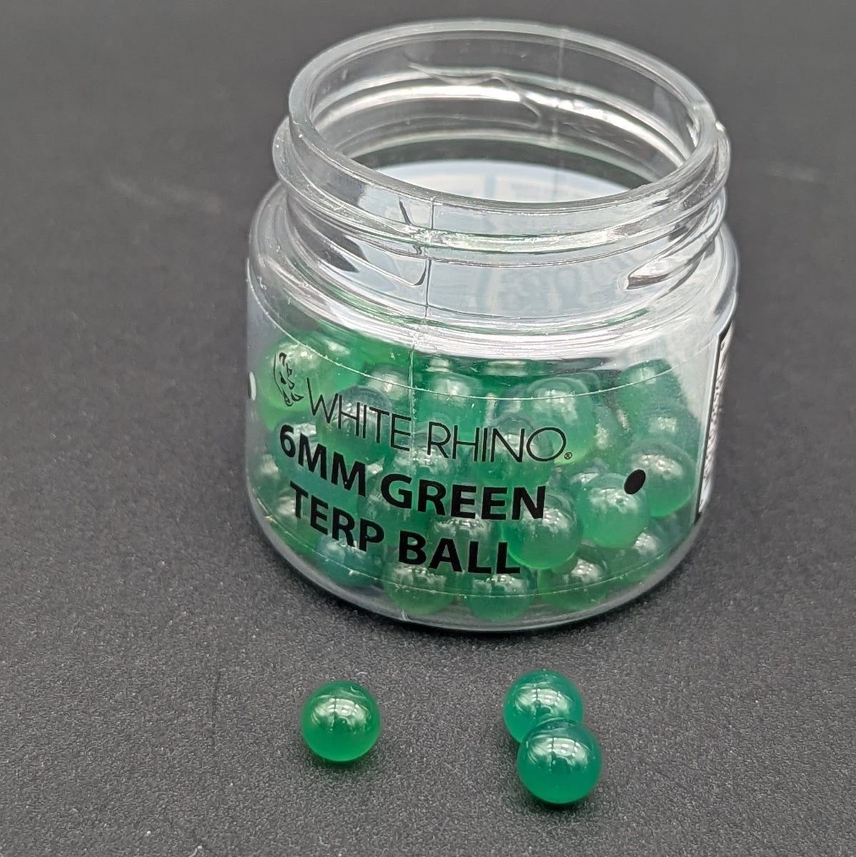 White Rhino Terp Balls | 6mm - Individual Pearls-Meech Madness Smoke Shop