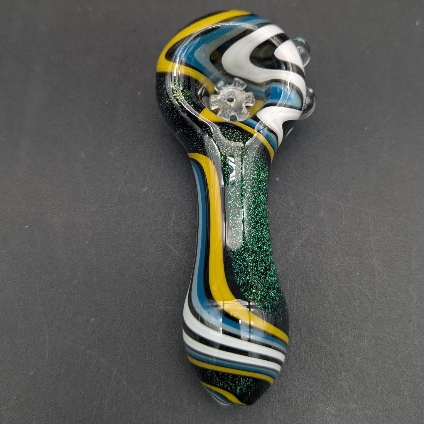 Wig Wag Dichro Hand Pipe w/ Screen
