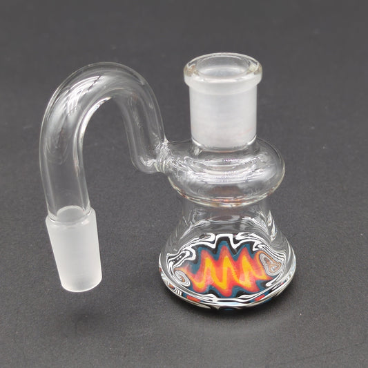 Wig Wag Dry Ash Catcher 14mm 90 Degree-Meech Madness Smoke Shop
