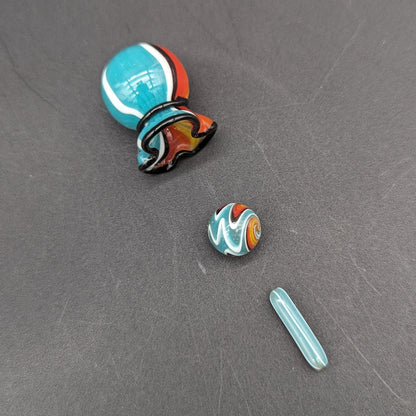 Wig Wag Money Bag Marble Set for Slurpers - Meech Madness Smoke Shop