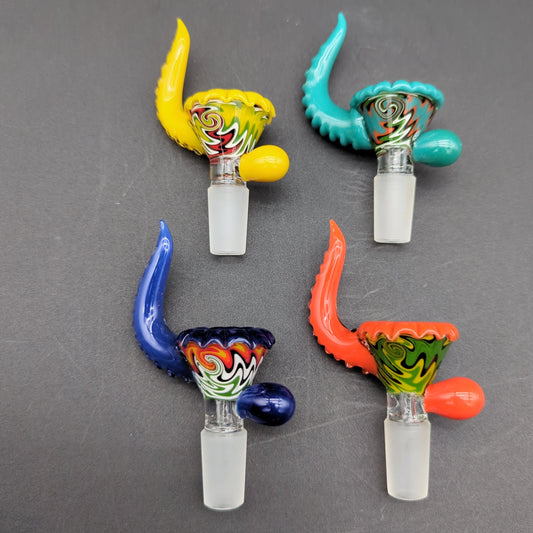 Wig Wag Tentacle Handle Bowl Slide-Avernic Smoke Shop