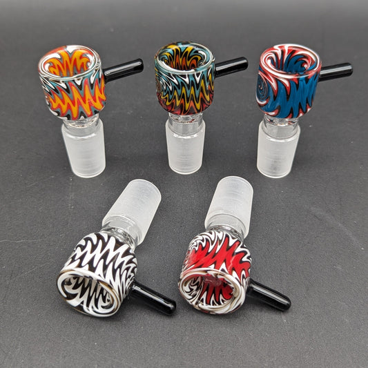 Wig Wag XL Single Hole Slides 18mm Male-Avernic Smoke Shop