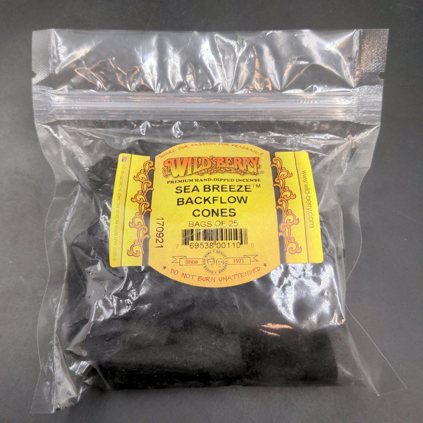 Wild Berry Backflow Cone Incense | 25pc Bag - Meech Madness Smoke Shop