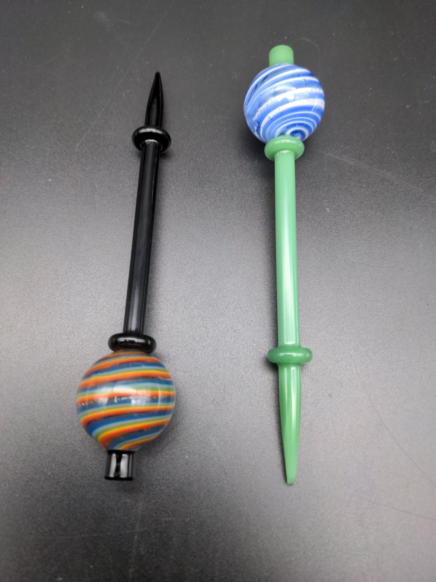 Worked Dabber / Carb Cap Combo - 26mm - Meech Madness Smoke Shop