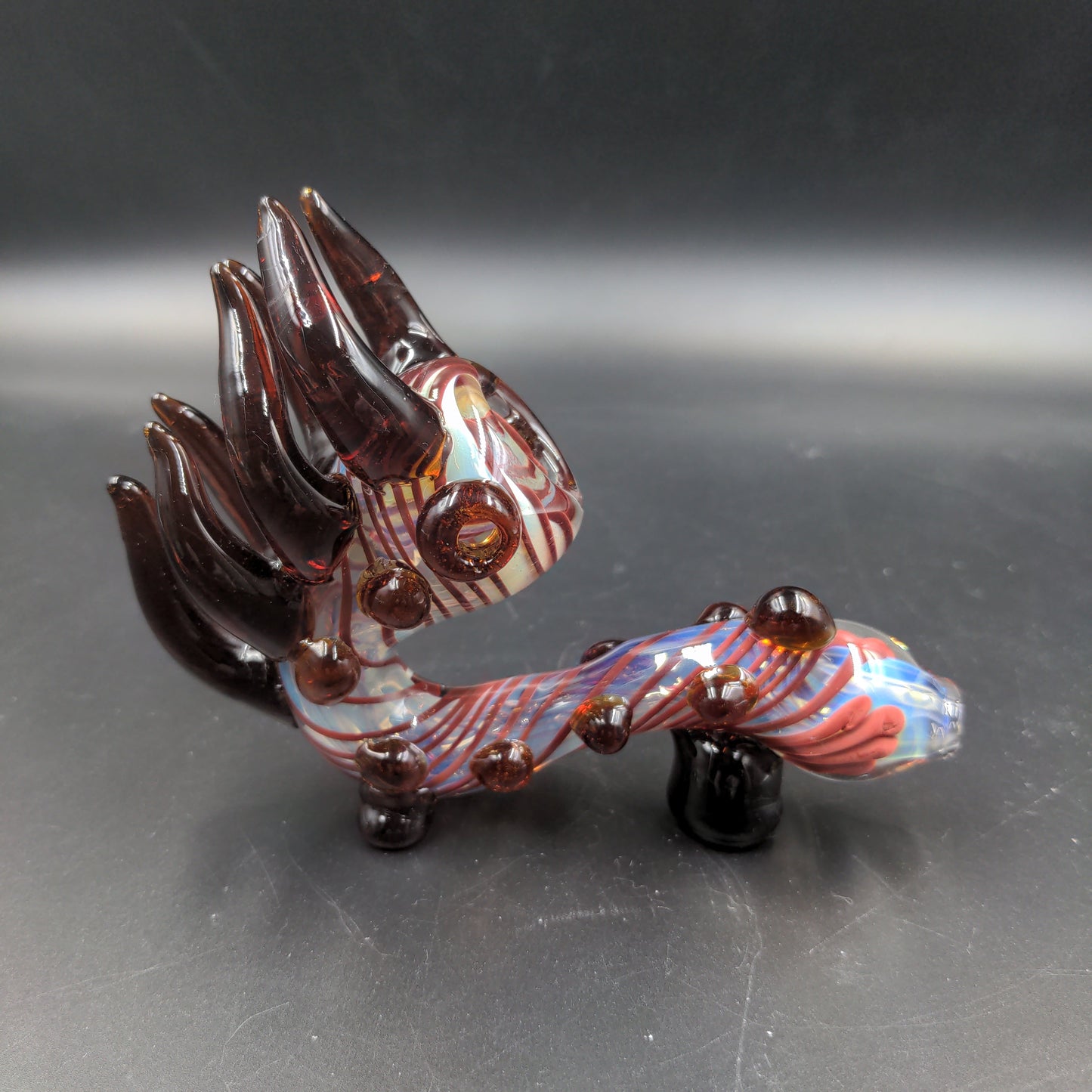 Worked Twisted Alien Tentacled Sherlock Pipe - 5" - Avernic Smoke Shop