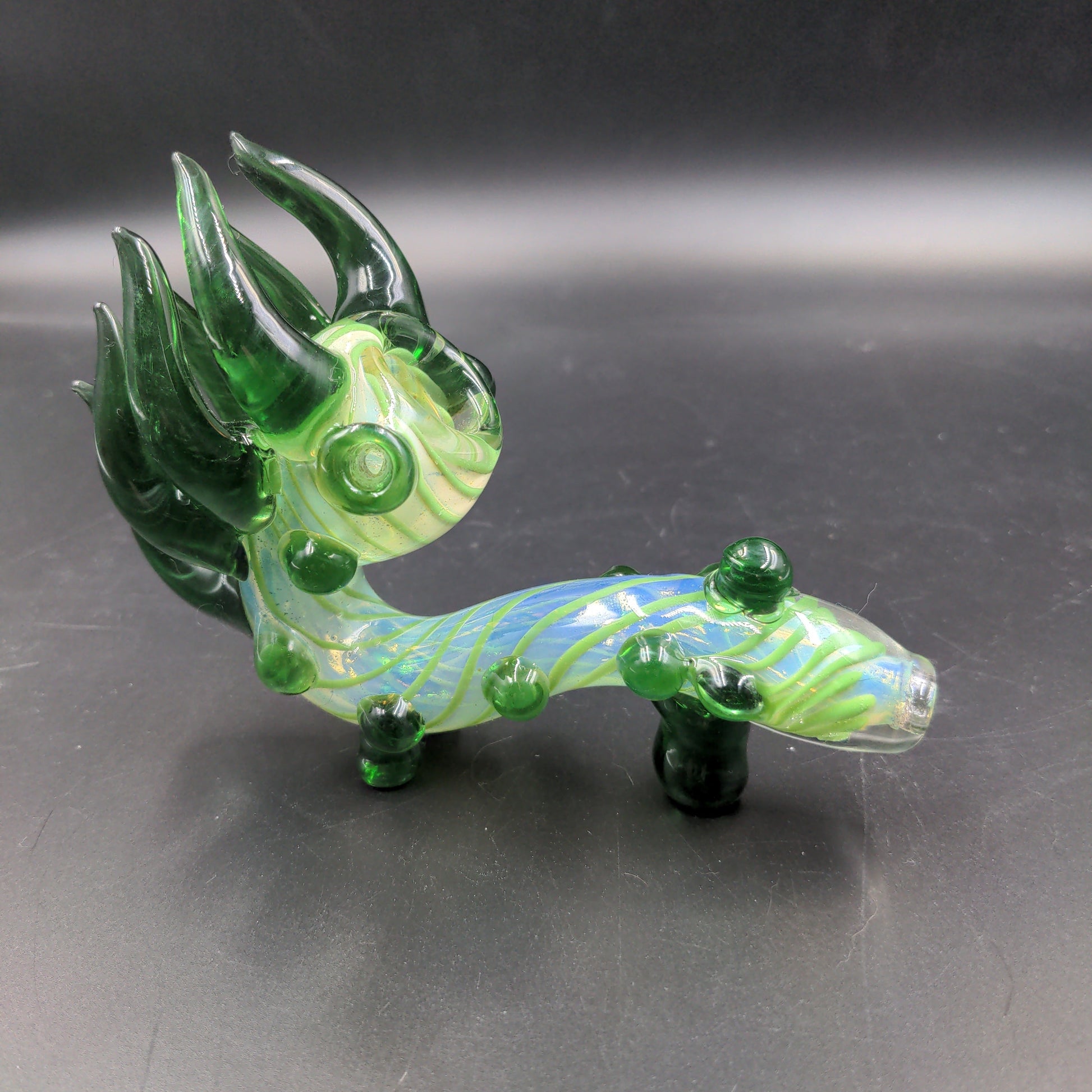 Worked Twisted Alien Tentacled Sherlock Pipe - 5" - Avernic Smoke Shop